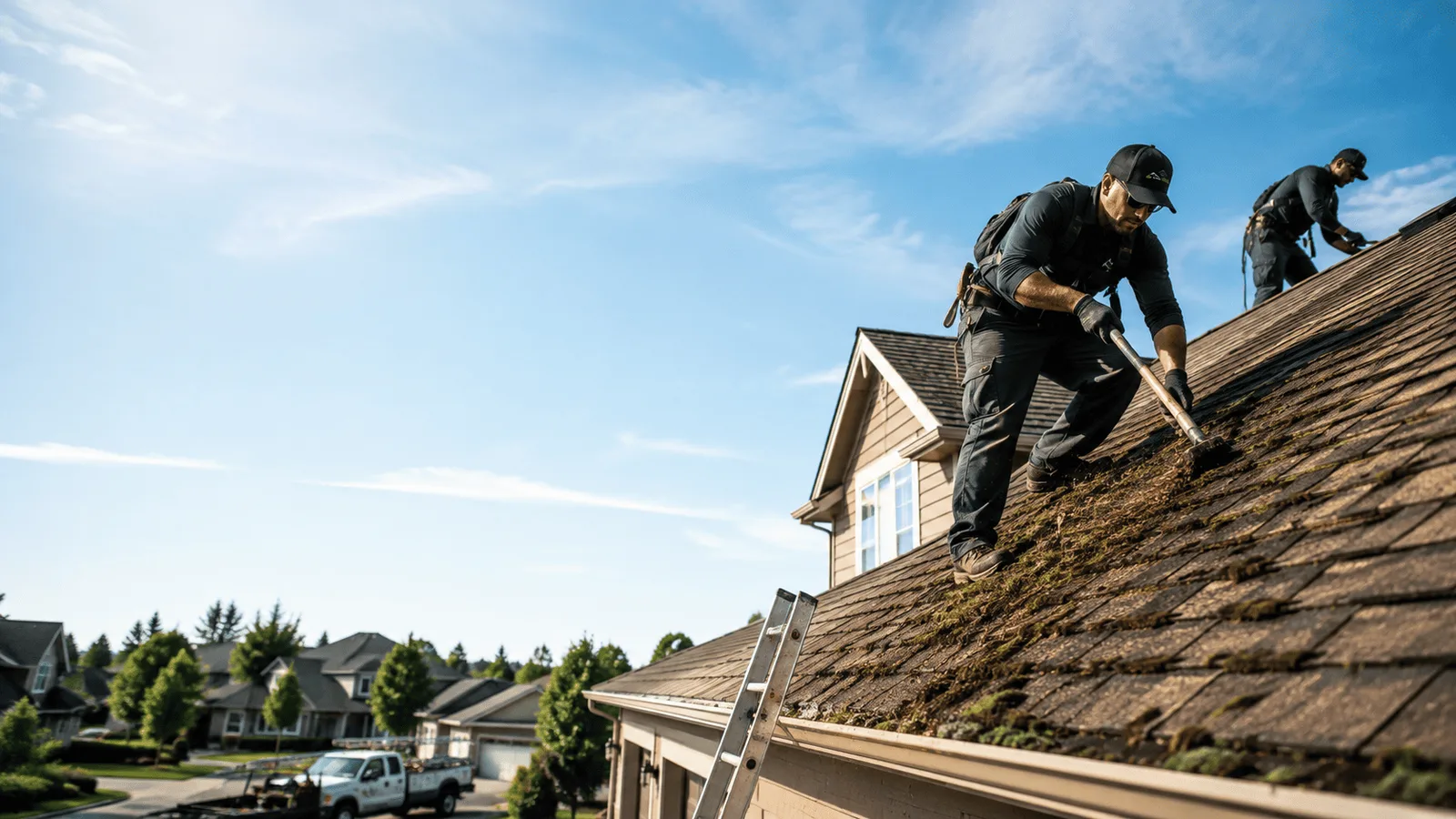Roof Moss Removal in Grassy Meadows, WV near me